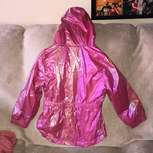 Wonder nation pink metallic jacket XS (4-5) 💕 - Picture 3 of 5